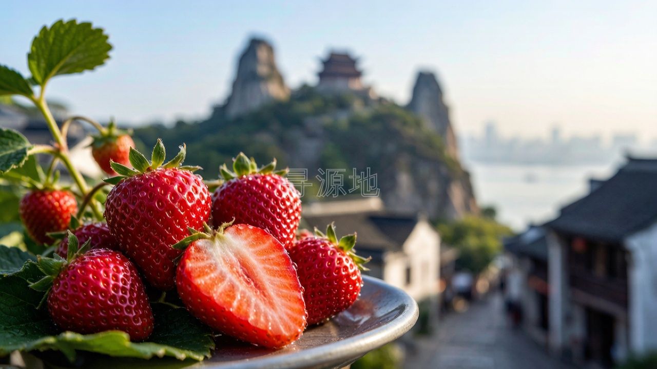 句容草莓/丁庄葡萄 实体产业园区风貌
