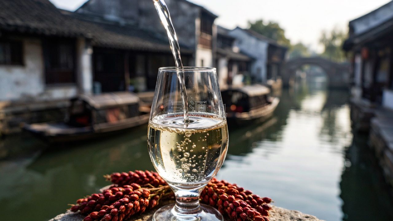 绍兴黄酒 实体产业园区风貌