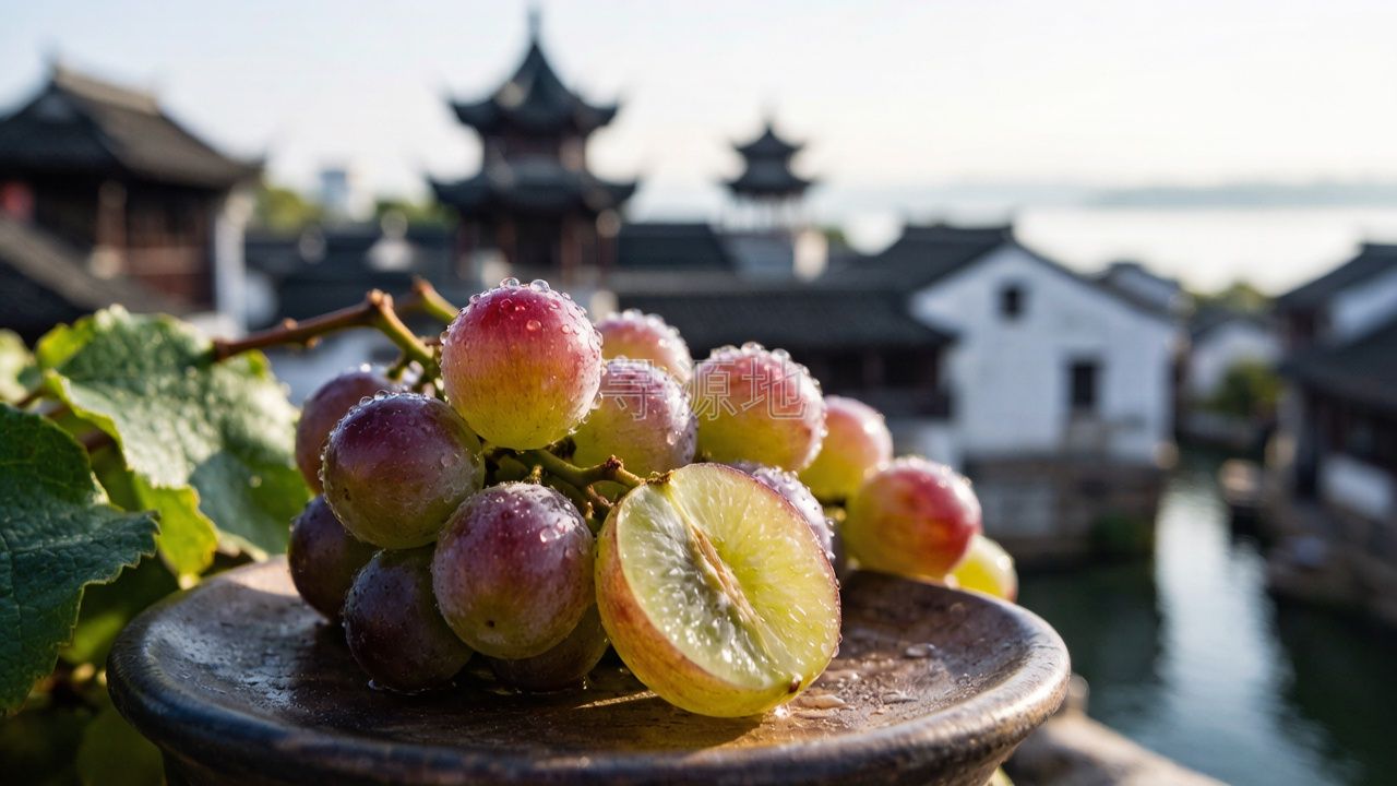 大圩葡萄 实体产业园区风貌