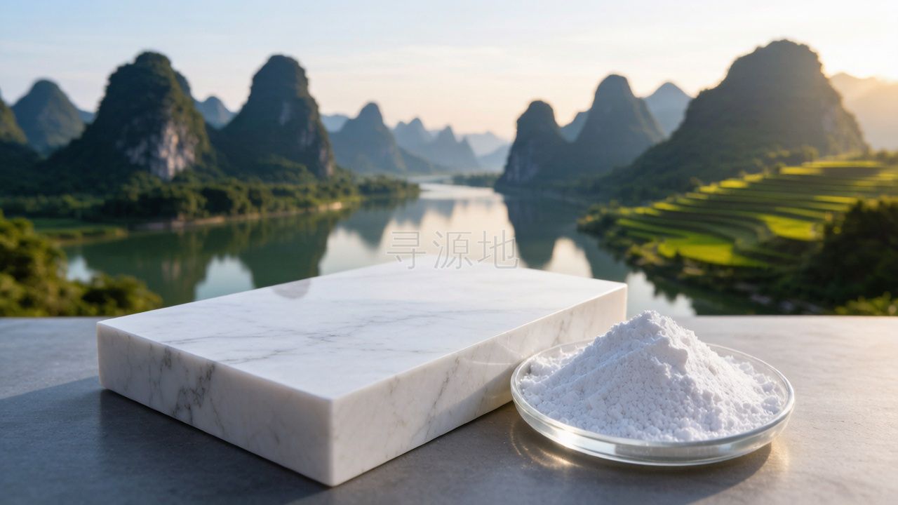 碳酸钙/石材产业集群 实体产业园区风貌