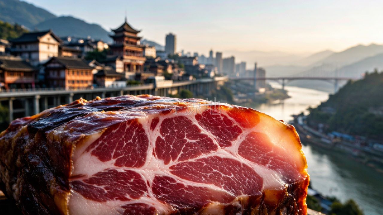 城口老腊肉 实体产业园区风貌