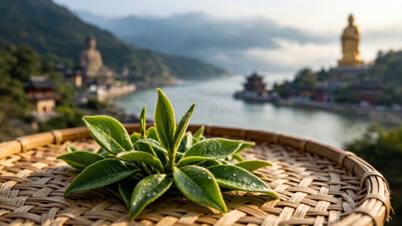 峨眉山茶 实体产业园区风貌