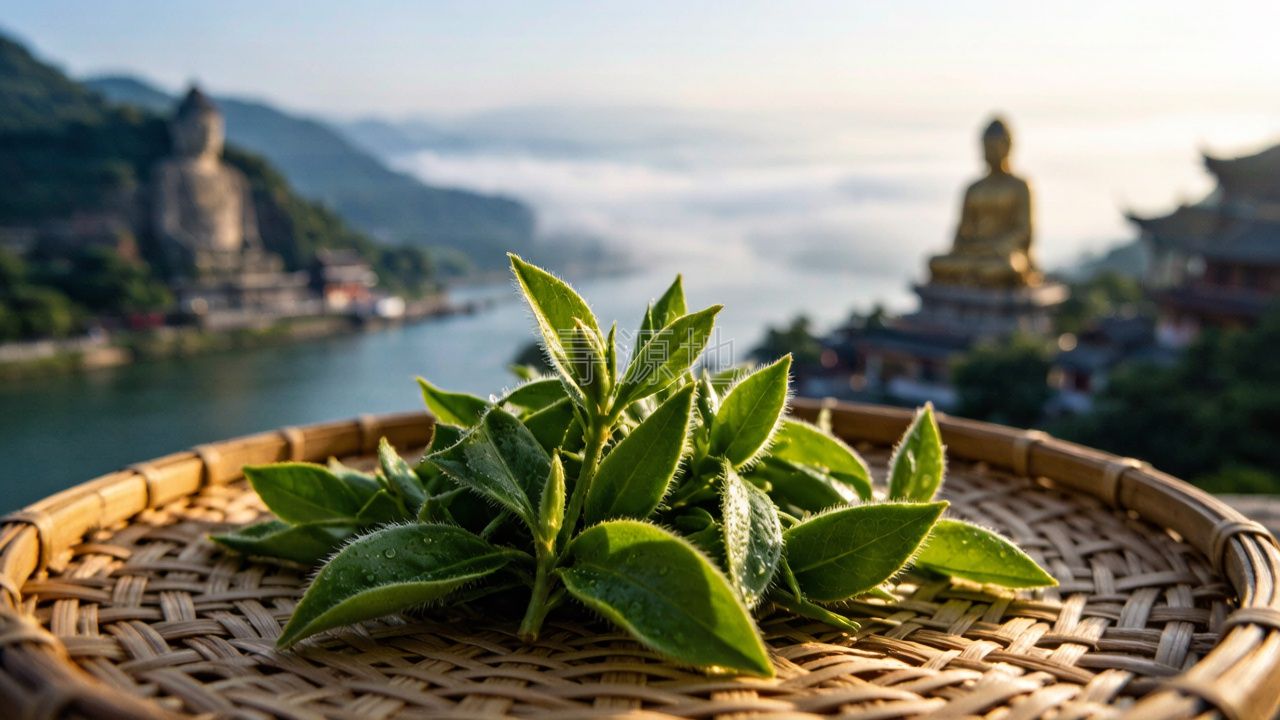 犍为茉莉花茶 实体产业园区风貌