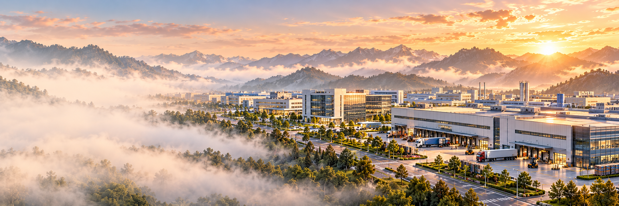 全国 1087 实体产业集群开机车间全景
